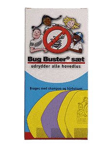 Bug Buster tættekam – sæt med 5 stk
