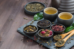 De forskellige former af tesorter - te