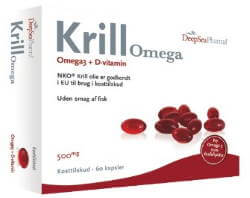 Krill Omega 3 + D-vitamin