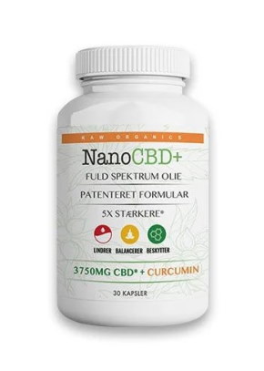 cbd kapsler fra RawOrganics